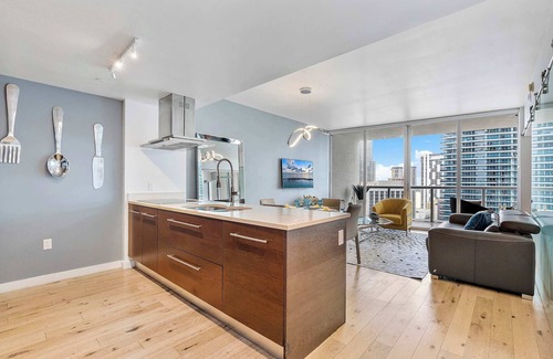 Downtown Miami Apartamento | MVR Stylish High-Rise with Epic Views