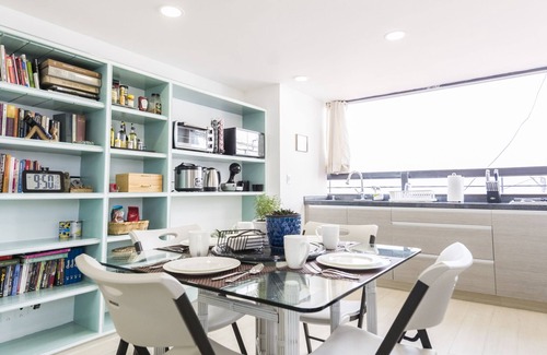 Miguel Hidalgo Condominio | ★ Air Lux★ Jardín panorámico en la azotea + estacionamiento