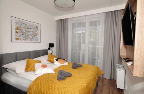 Podgorze Apartamento | Myśliwska Solar Garden Premium Apartment Wawelofts - free Garage