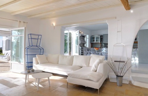 Agios Ioannis Villa | Villa en Agios Ioannis con 4 habitaciones, capacidad 8