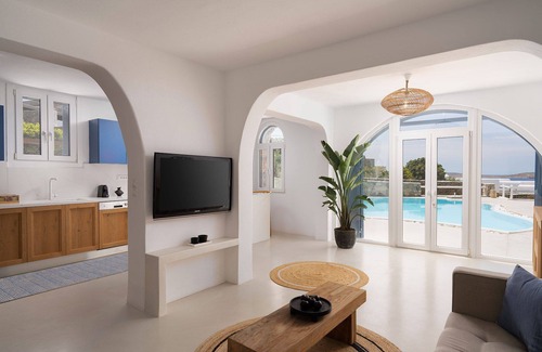 Ornos Villa | Villa en Míkonos con 4 habitaciones, capacidad 10