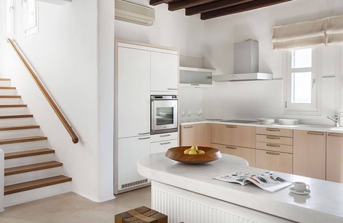 Psarou Villa | Villa en Míkonos con 6 habitaciones, capacidad 12