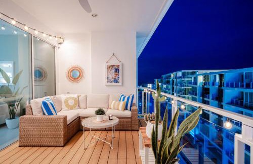 Khao Takiab Apartamento | My Resort Hua Hin - Top Floor, 104m2, Terrace, 8 Pools, 5 Min Beach & Cicada