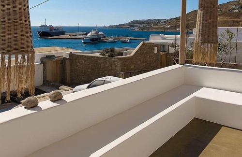 Tourlos Apartamento | Mykonos Orange Nest - Sea View Escape