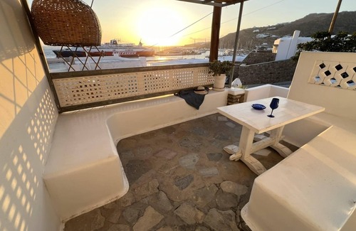 Tourlos Apartamento | Mykonos Violet Nest - Sea View Escape