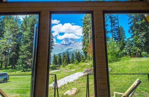 Bagvdanari Cabaña | MyLarda one bedroom Cottage with Ushba view