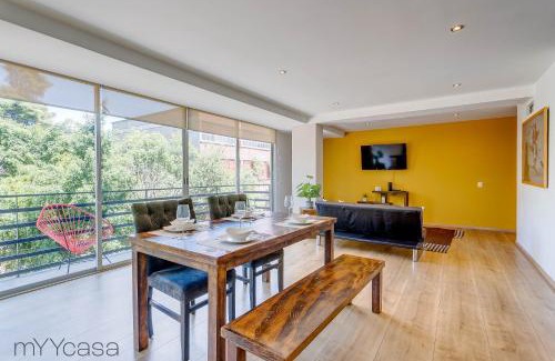 Anahuac Apartamento | Nadal 202 · Brand New Park Front Terrace Apartment