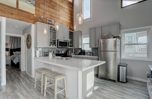 Galveston Casa | Namaste Here is ready for you to experience relaxing views & sounds of the Gulf.
