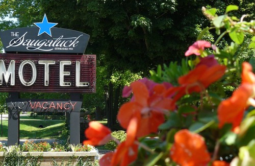 Saugatuck Complejo | Named 1 of 17 Most Retro Motels in America epitomizing old school ambiance!