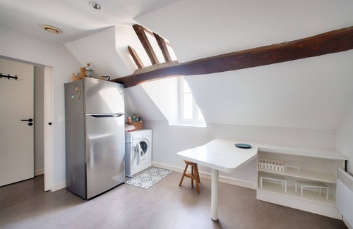 Graslin - Commerce Apartamento | Nantes Médiathèque, gran T2 bajo los tejados