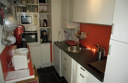 Quai de la Fosse Apartamento | Nantes on foot! Downtown! Sunny 2-room apartment with terrace.
