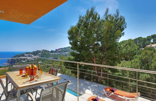 Tamariu Casa | Villa con gran capacidad, vistas al mar y piscina privada - Tamariu-Costa Brava