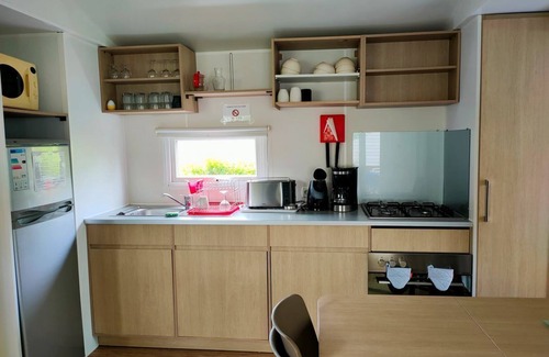 Onzain Casa | Nat & Mayou Mobile home for 6/8 people at Domaine de Dugny