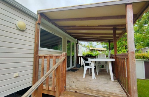 Onzain Casa | Nat & Mayou Mobile home for 6/8 people at Domaine de Dugny