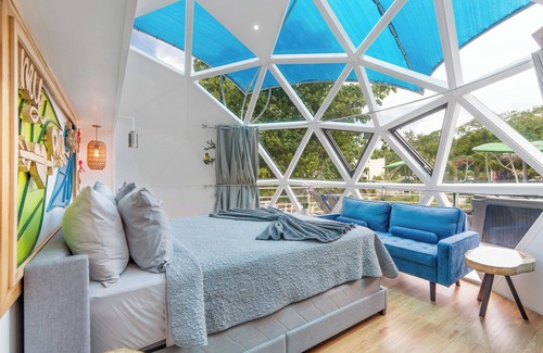 Potrero Hotel | My Only Love Geodome with Wi-Fi, Hot-Tub, Pool A/C in tranquil Potrero.