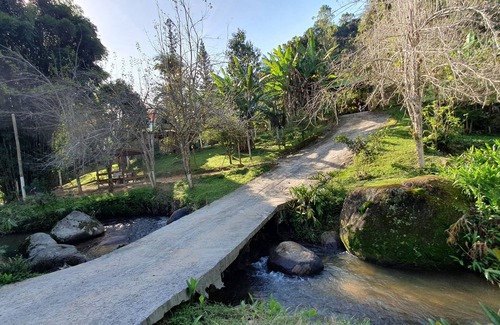 Aguas Mornas Casa | Nature's Enchantment Site in Águas Mornas SC