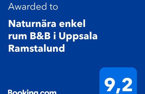 Uppsala Cama Y Desayuno | Naturnära enkel rum B&B i Uppsala Ramstalund