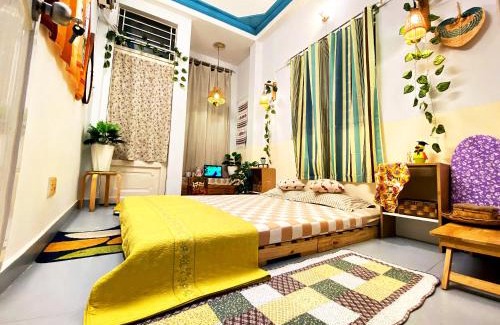 District 4 Apartamento | Nau's Homestay - Nhà phố 4 tầng Yên tĩnh, Ấm cúng