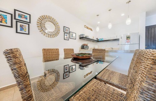 Isla Mujeres Condominio | Nautibeach Condo # 4 Paraíso frente a la playa y la piscina
