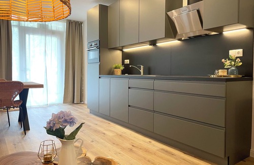 Sahlenburg Apartamento | NB 4- Luxuriösen Ferienwohnung mit Privater Sauna und Whirlpoolbadewanne