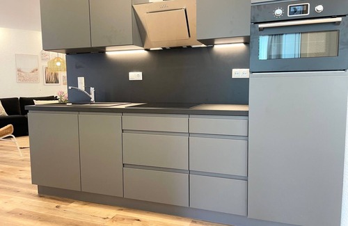 Sahlenburg Apartamento | NB 5 - Strandnahe Ferienwohnung mit Sauna und Whirlpool-badewanne - Haus Nordseebrandung