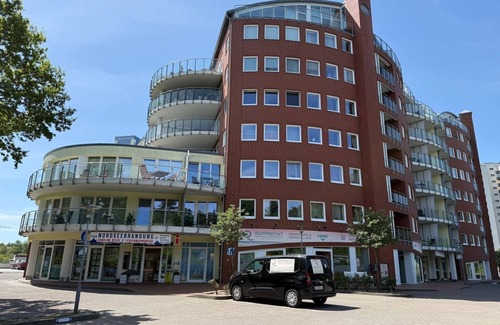 Sahlenburg Apartamento | NB 5 - Strandnahe Ferienwohnung mit Sauna und Whirlpool-badewanne - Haus Nordseebrandung