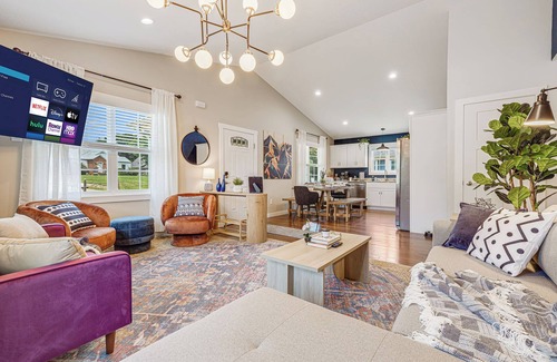 Asheville Casa | Near DTWN and Biltmore w/ HotTub, FirePit, Game Room and Pet Friendly!