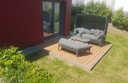 Hegewiese Apartamento | Cerca de FRANCFORT a. M. Apartamento de 50 m2 completamente equipado con terraza