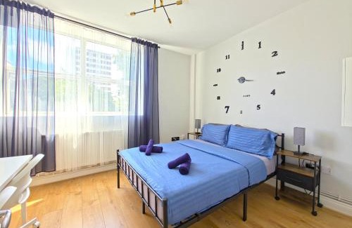 Abbey Apartamento | Near South Wimbledon Station, 2BR, Sleep 7, King beds