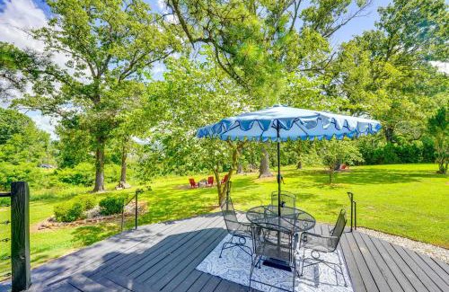 Golden Casa | Near Table Rock Lake Family Home with Deck and Views