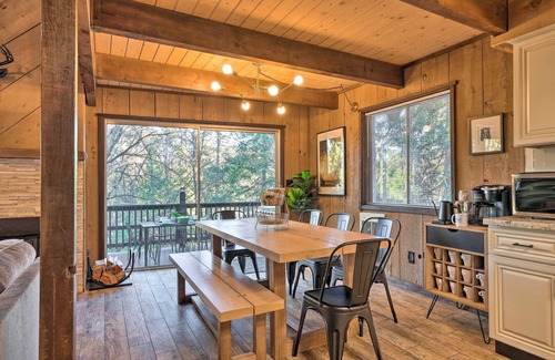 Twain Harte Cabina | Near Trails: Cabin w/ 2-Level Deck in Twain Harte