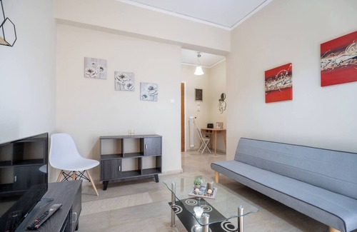 Kinosargous Apartamento | Neos Kosmos metro st 1 bedrm 3 pers flat by MPS