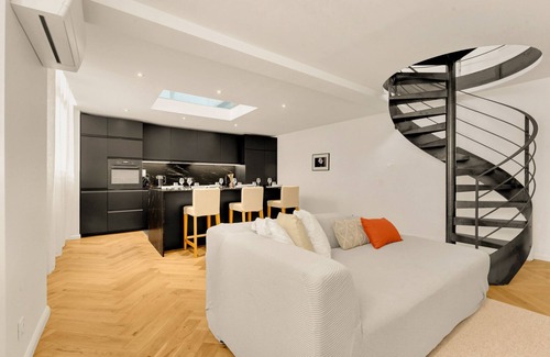 Patte d'Oie Apartamento | Nero Marquina - Climatisé, proche métro