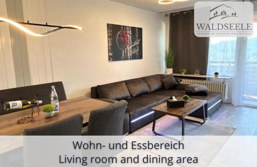 Schonach im Schwarzwald Apartamento | NEU Exklusives Apartment Waldseele mit Indoor-Pool, Sauna, top Lage und Ausblick in die Natur, Hunde willkommen