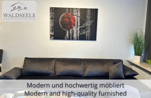 Schonach im Schwarzwald Apartamento | NEU Exklusives Apartment Waldseele mit Indoor-Pool, Sauna, top Lage und Ausblick in die Natur, Hunde willkommen