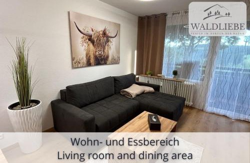 Schonach im Schwarzwald Apartamento | NEU Exklusives Apartment Waldliebe mit Indoor-Pool, Sauna, top Lage und Ausblick in die Natur, Hunde willkommen