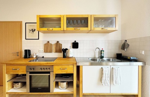 Schonebeck Apartamento | NEU: Morgensonne: 55m² 2-Zimmer Wohnung in Schönebeck für bis zu 4 Gäste