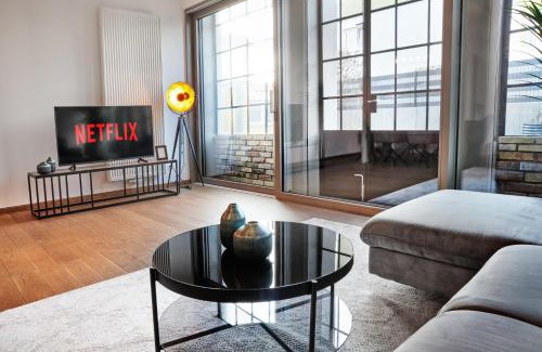 Neustadt an der Weinstrasse Casa | Neu! UPPER ROOM Industrial Loft Domizil mit Dachterrasse & Ausblick
