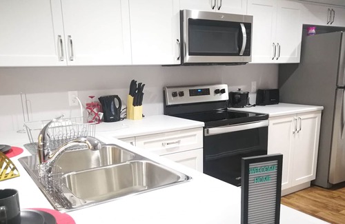 West Edmonton Casa | New! 1 bedroom basement suite with private entrance