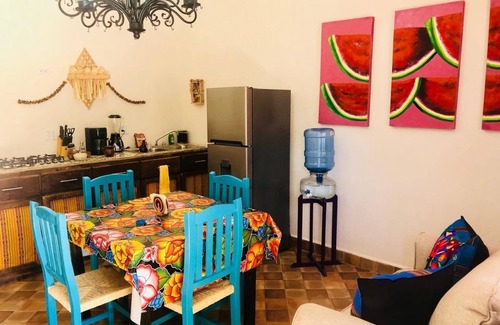Zaragoza Cabaña | NEW 1BDR VILLA NEAR BEACH PUERTA AZUL AT LA CASA DE FRIDA
