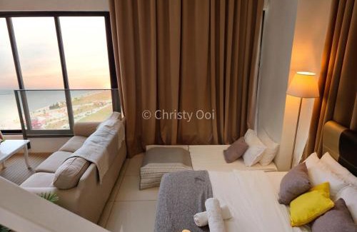 Downtown George Town Apartamento | NEW 2BR Sunrise Gurney with Stunning Seaview 无敌日出海景房