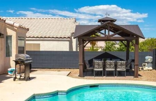 North Las Vegas Casa | NEW 3BR Home w Pool, Pool Table, and more!