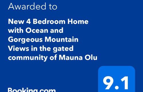 Makaha Valley Casa | New 4 Bedroom Home with Ocean and Gorgeous Mountain Views in the gated community of Mauna Olu