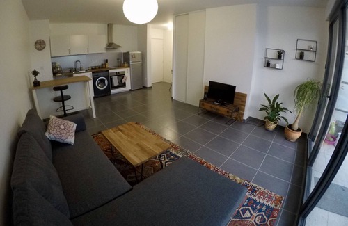 Chamalieres Apartamento | T1 Nuevo apartamento con terraza y jardín