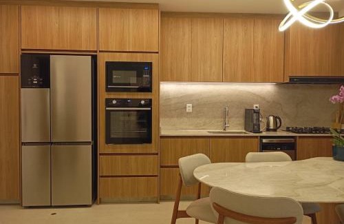 Jurere Apartamento | Apto nuevo con parrilla a 300m de la playa BEL0201