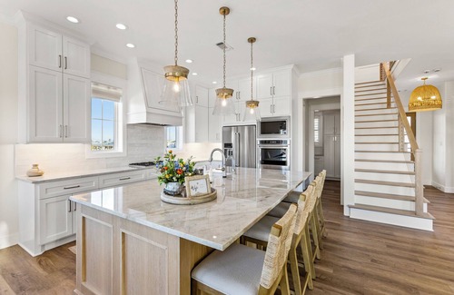 Galveston Casa | New Build: Pool, Fire Pit, Elevator, Mosquito System and Whole House Generator