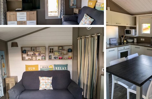 Azur Chalet De Esquí | NUEVO CHALET 4 PERS. CUALQUIER CONFORT PISCINA CLIMATIZADA DEL MAR DEL SUR DE LANDES