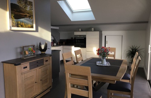Gerardmer Apartamento | Nuevo apartamento confortable, vista panorámica de Gérardmer y las pistas de esquí.