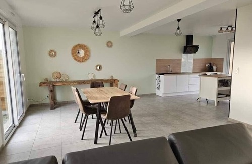 Les Pieux Cabina | New, comfortable bungalow