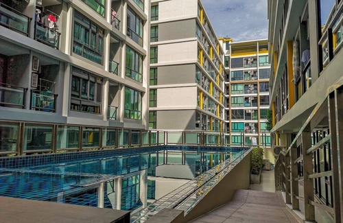 Bangkok Apartamento | Nuevo Condo Pool & Gym cerca de Fashion Island Mall